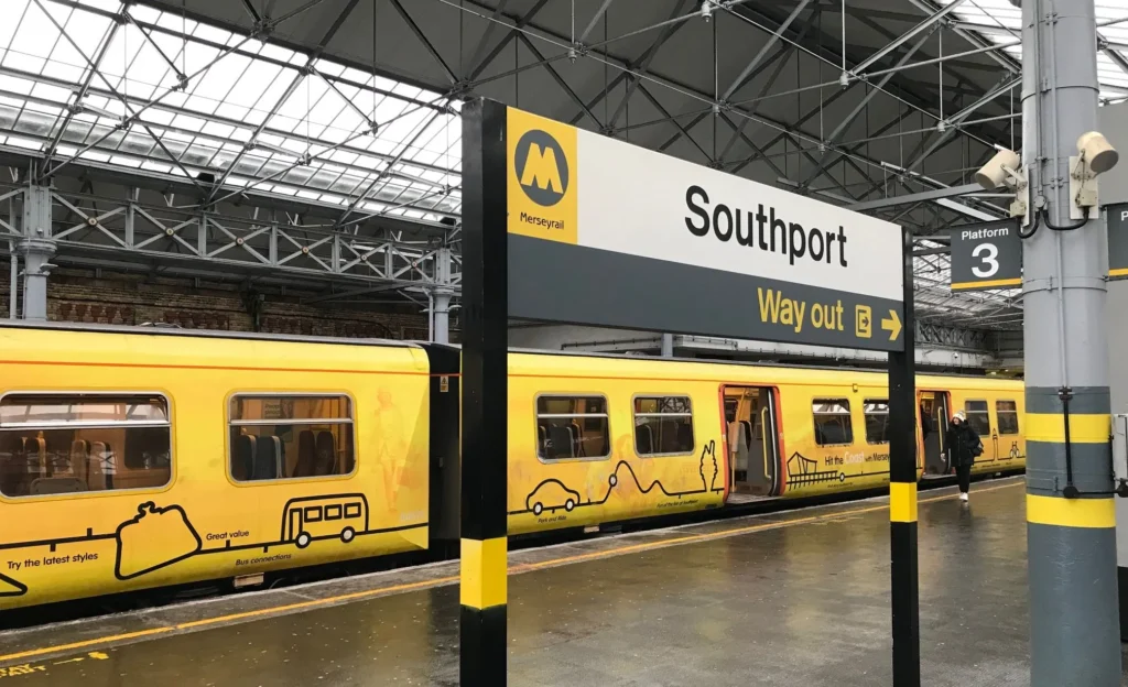 Southport to Liverpool Train
